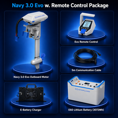 NAVY 3.0 Evo with Remote Control & E60 Battery