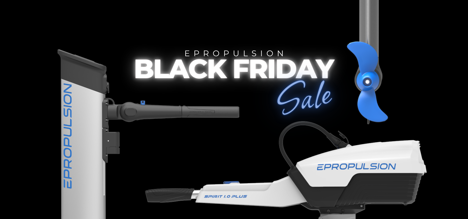 Black Friday Deals Are Here: Save on ePropulsion’s eLite & Spirit Outboards